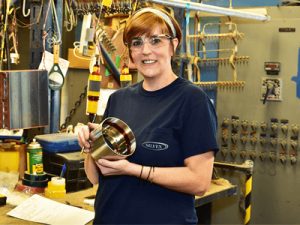 quality assurance process | silvex employee in shop